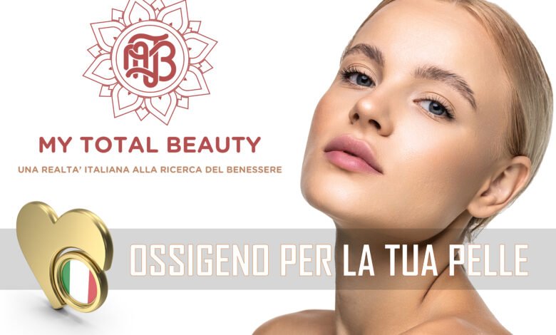 Skincare italiana My Total Beauty con ingredienti naturali per la cura della pelle