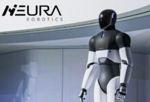 Robot umanoide Neura Robotics con intelligenza artificiale avanzata per collaborazione uomo-macchina