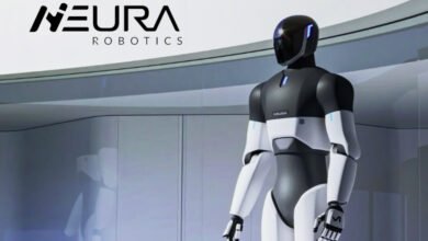 Robot umanoide Neura Robotics con intelligenza artificiale avanzata per collaborazione uomo-macchina