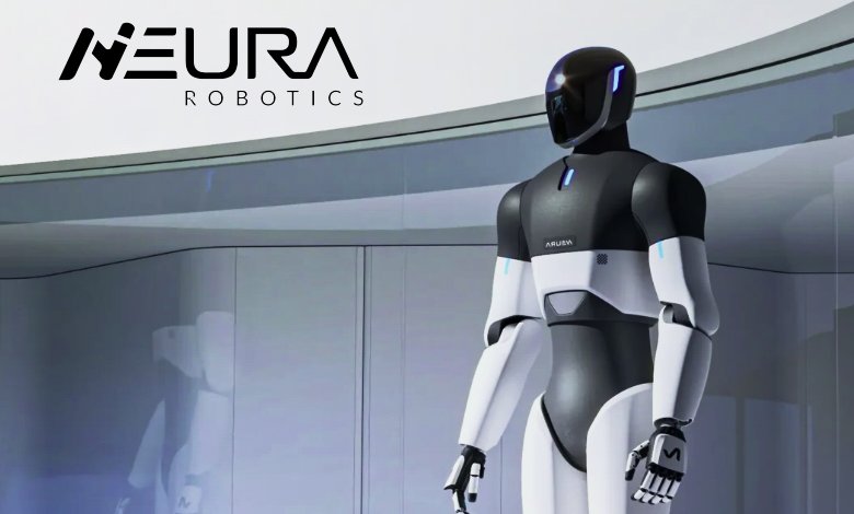 Robot umanoide Neura Robotics con intelligenza artificiale avanzata per collaborazione uomo-macchina