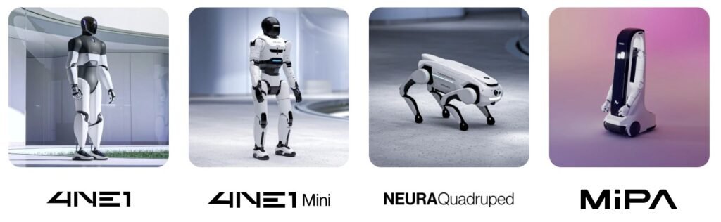 robot umanoide Neura Robotics con intelligenza cognitiva avanzata